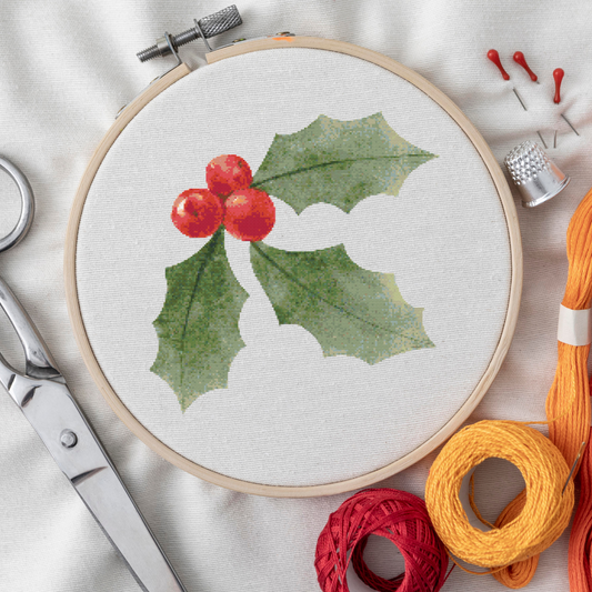 Christmas Vibes Cross Stitch Pattern